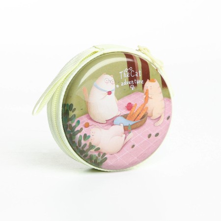 Case for coins/headphone headphones, mix-6