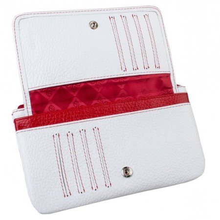 Purse with lightning, red-white color-1
