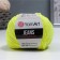 Yarn "jeans" 55% cotton, 45% acrylic 160m/50g (58 lemon)