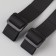 Holder for the straps of a backpack: Fastex 25 mm, with regulators, maximum sling length 50 cm, black color