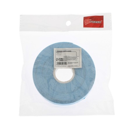 Adhesive tape Torso, bilateral, foamed, blue protective layer, 15 mm x 5 m-2