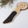 Feet tribes, sandpaper, bilateral, 25 cm, wooden