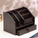 Organizer 6 sections, box, striped tree, 22x15x16 cm