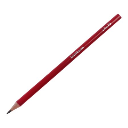 Pencil of black -graphic Erichkrause "Deep Classic Triangular", HB, Grifel D = 2.2 mm, wood, trihedral, in a tube, MIX-6