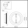 Wall lamp Travertino IP20 LED 12W 3000k