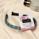Sigrid hair rim "stripes, 1.2 cm, mix