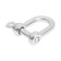 Touching bracket, type of line, 5 mm, zinc, 100 pcs