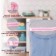 A bag for washing linen shade 30 × 40 cm, large mesh, white color