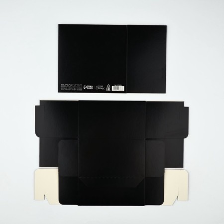 Gift folding box, packaging, Gift for Real Man, 14 x 14 x 8 cm-7