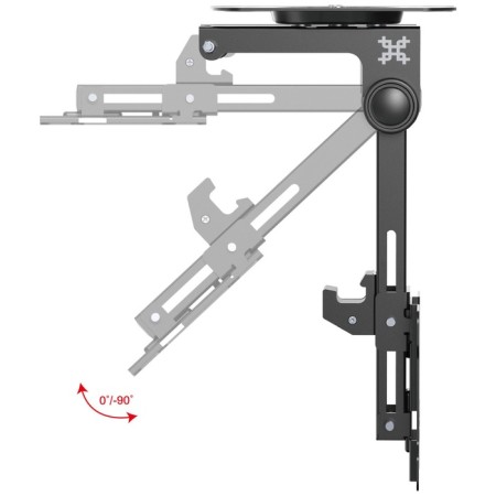 Crasset UNITEKI LCD3110CB ceiling, underground for a TV or monitor, diagonal-5