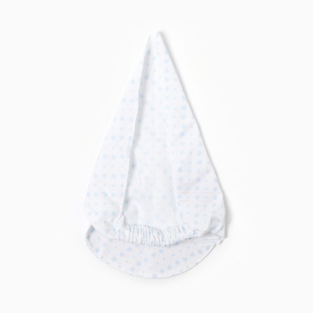 Baby scarf, blue color, size 50-52-2