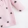Body dress I am "hearts", pink, height 80-86 cm