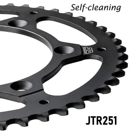 Leading star, JT 251.48SC with self -cleaning, chain 520, 48 teeth