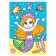 Set for creativity. Coloring with sparkles "Mermaid"