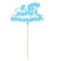 Topper for the cake "Congratulatory Happy Birthday", Assorted, Mix
