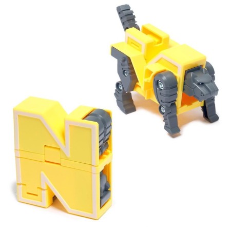 Dino-Bukva robot, transforms into a dinosaur, mix-26