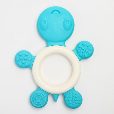 Silicon “Turtle” teething, mix color, crush me-7