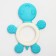 Silicon “Turtle” teething, mix color, crush me