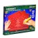 The training tablet "Magnetic drawing", New Year, red color, 375 holes