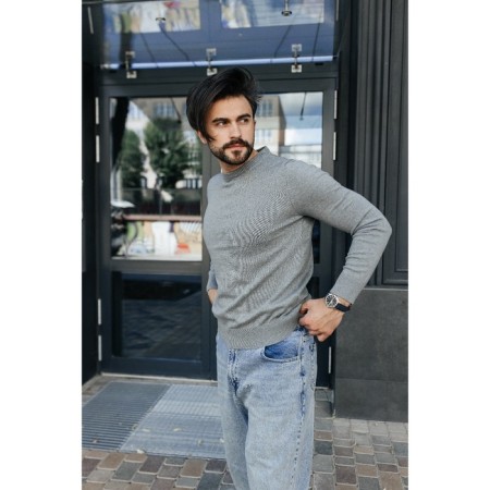 Jumper male ise, size 54, color gray color-2