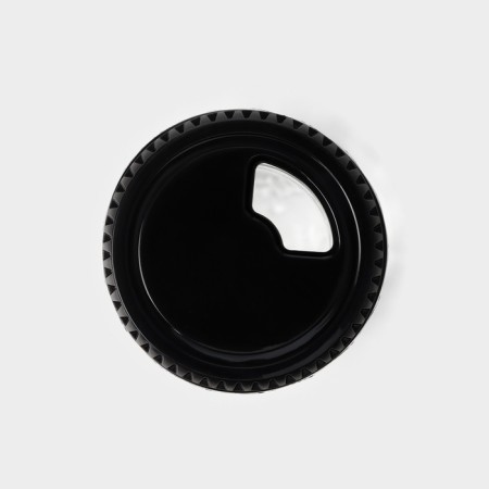 Three -position glass mill, 80 ml, black color-5