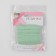 Gum openwork linen, 10 mm, 10 ± 1 m, green color