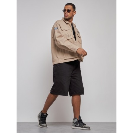 Jeaning jacket men's, size 54, beige color-9