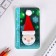 New Year of the setting icon with a cap d = 35 mm "Grandfather Frost" 6.5x11 cm