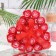 Soap roses, red-pink, set 24 pcs.