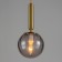 Bayerlux lamp "Javier" E14 40W gold-gilded 15x15x35-185 cm