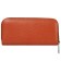 Lightning wallet, department for bills/maps (4)/coins, coral color 19x10.5x2.5cm