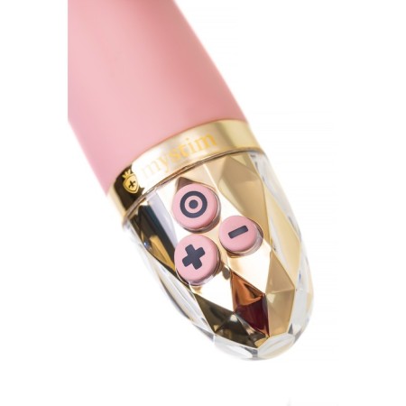 Vibrator Mystim Right on Ron, 16.5 cm, silicone, pink color-3