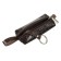 K-123-112 Case for K-123 keys, brown croc. Melky-112