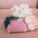 Women's wallet on the farmar, pink color