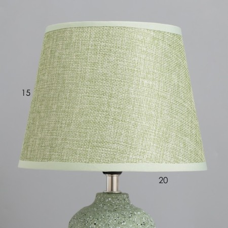 Table lamp "AI" 1x40W E14 Green 20x20x34cm-2