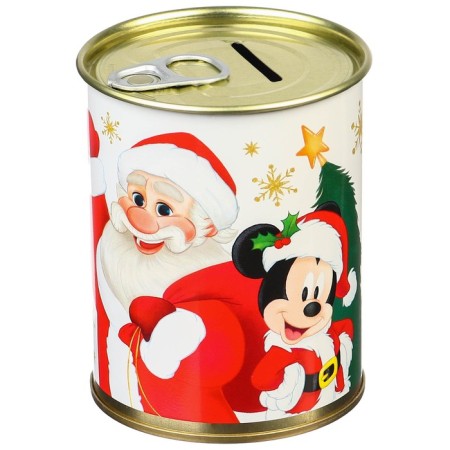 Piggy bank for the New Year, 9.5x9.5x7.5 cm, Mickey Mouse-2