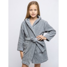 Baby robe, height 104 cm, gray color