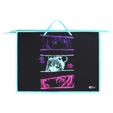 A3 folder with handles plastic/lightning textiles from above 50 mm 470*345 pr 3 -20 "Tinka -Panda" 72686 1032778-2