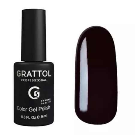 Garattol Color Gel Polish, No. 097 Rouge Noir, 9 ml