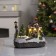LED figure "New Year's City" 19 × 17 × 13 cm, polystone, AAX3 batteries (not in the kit), USB, glow warm white