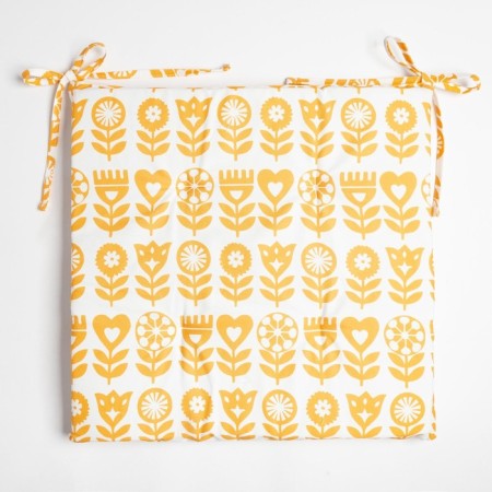 Siddle on the chair Ethelw Garden 42x42cm, 100% cotton, 190 g/m2-6