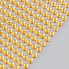 Semi -busines self -adhesive d 6 mm, yellow