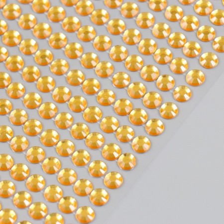 Semi -busines self -adhesive d 6 mm, yellow