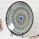 Largan Rishtan ceramics "Patterns", 42 cm, Blue Mix