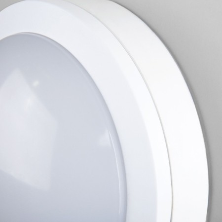 Lamp Wall-flowing Elektrostandard, Circle LED 15 W, 170x170x60 mm, IP65, white color-3
