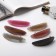 Hair hairpin "Ophelia" stripes diagonal, 9 cm, mix