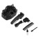Trimmer KitFort KT-3134, for beard/mustache/nose, from battery, 5 nozzles, black