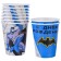 Paper glass "Happy Birthday!", 250 ml, superheroes