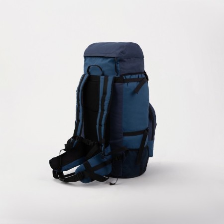 Tourist backpack, TAIF, 100 liters, lightning department, blue color-3