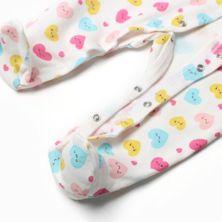 Complex for children, white color/hearts, height 68-3